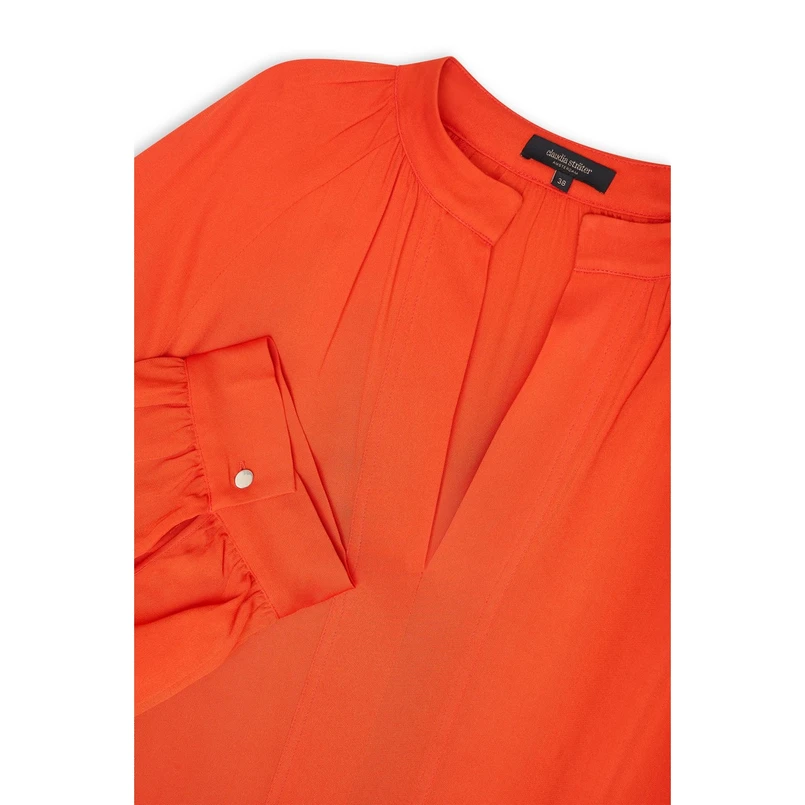 Claudia Strater Dames Blouse Cs25-14523 Koraal