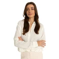 Claudia Strater Dames Blouse Cs25-14525 OFF-WHITE