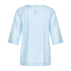 Claudia Strater Dames Blouse Cs25-14526 Bleu