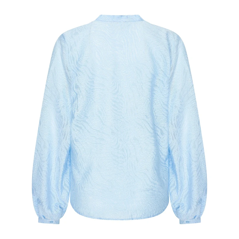 Claudia Strater Dames Blouse Cs25-14541 Bleu