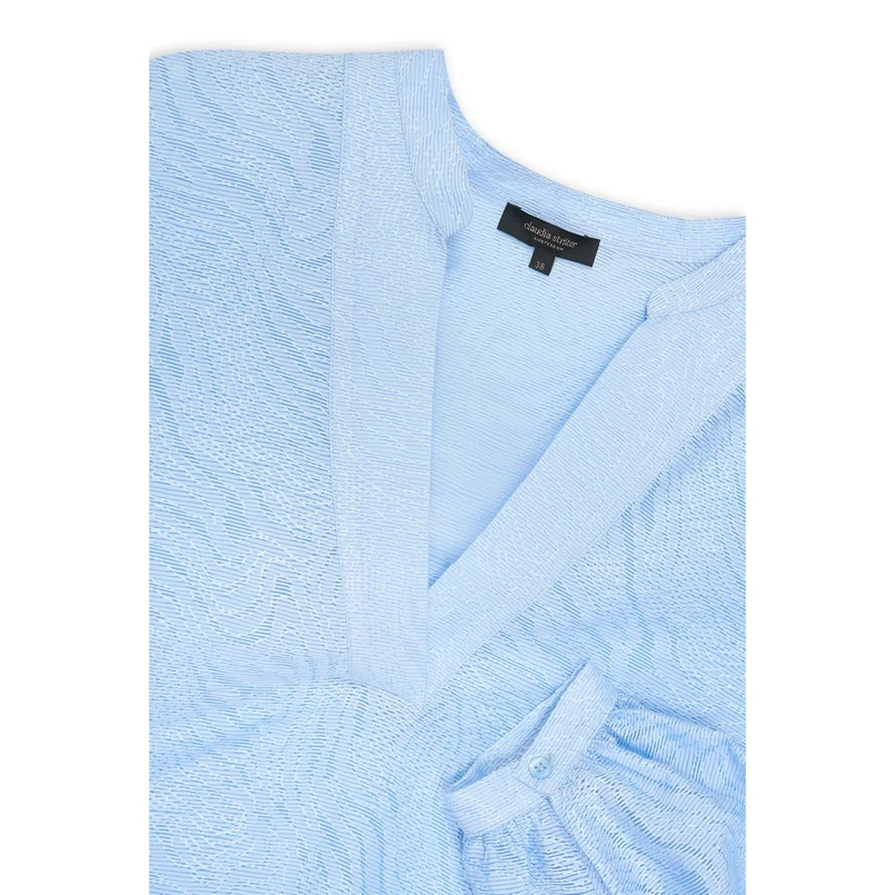 Claudia Strater Dames Blouse Cs25-14541 Bleu