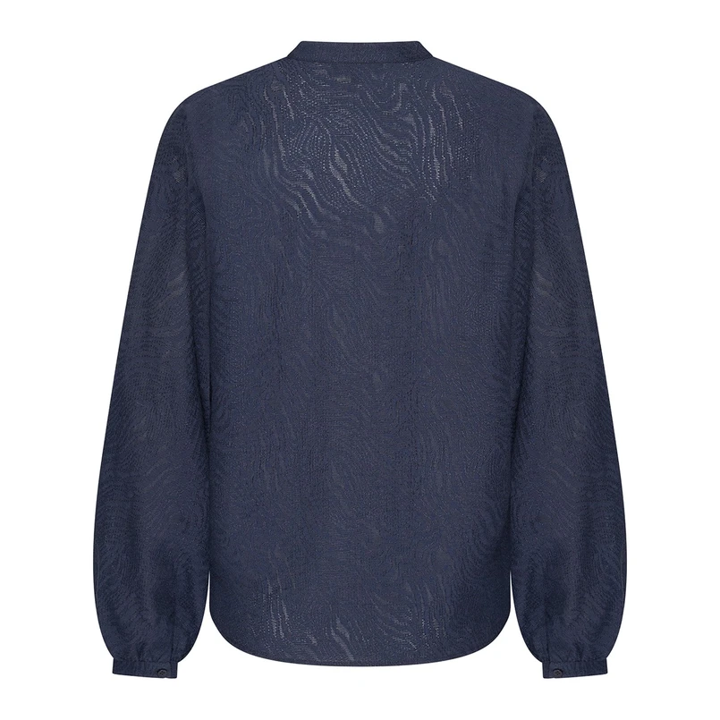 Claudia Strater Dames Blouse Cs25-14541 Navy