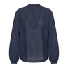 Claudia Strater Dames Blouse Cs25-14541 Navy