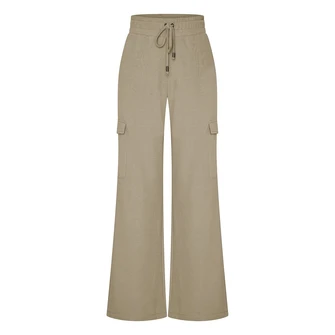 Claudia Strater Dames Broek Cs21-25095 Khakigroen