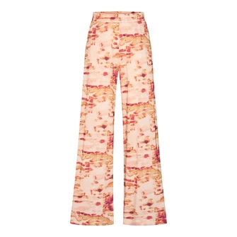 Claudia Strater Dames Broek Cs21-25333 Fuchsia