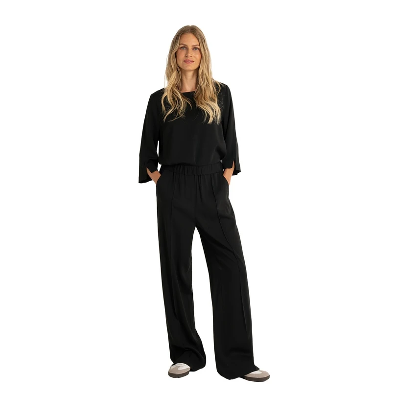 Claudia Strater Dames Broek Cs21-25537 Zwart