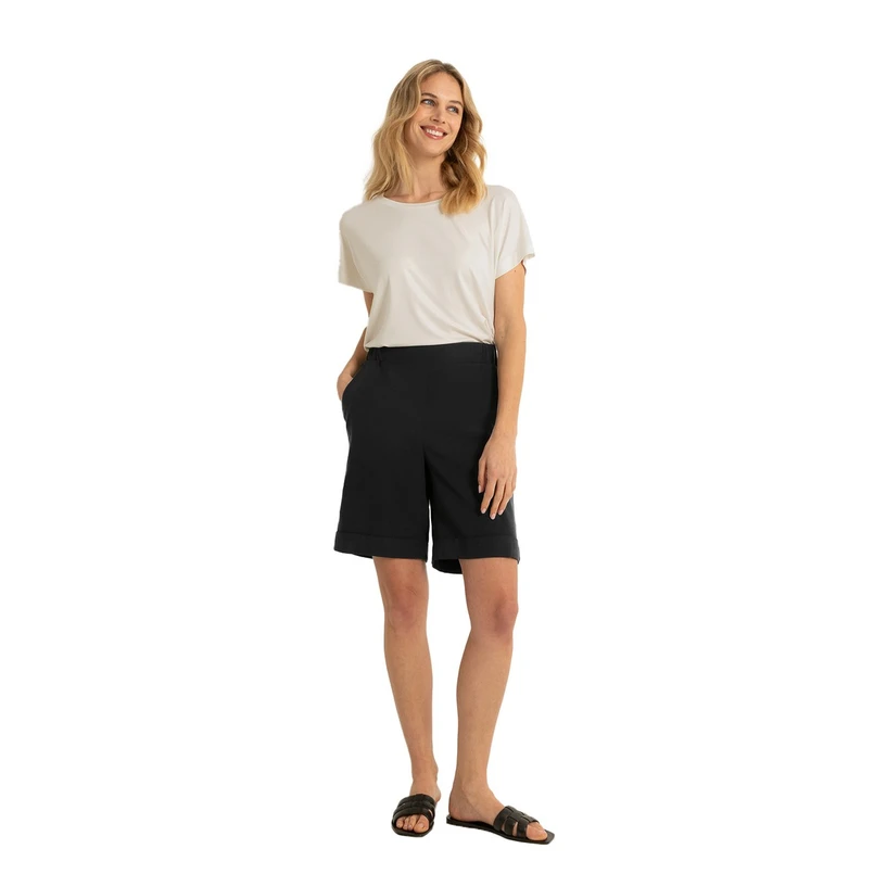 Claudia Strater Dames Broek Cs21-25581 Zwart