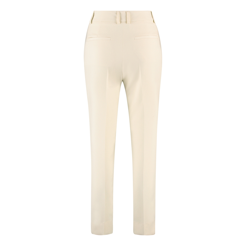 Claudia Strater Dames Broek Cs25-21503 Ecru