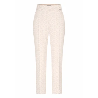 Claudia Strater Dames Broek Cs25-21504 Ecru