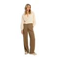 Claudia Strater Dames Broek Cs25-21507 Khakigroen
