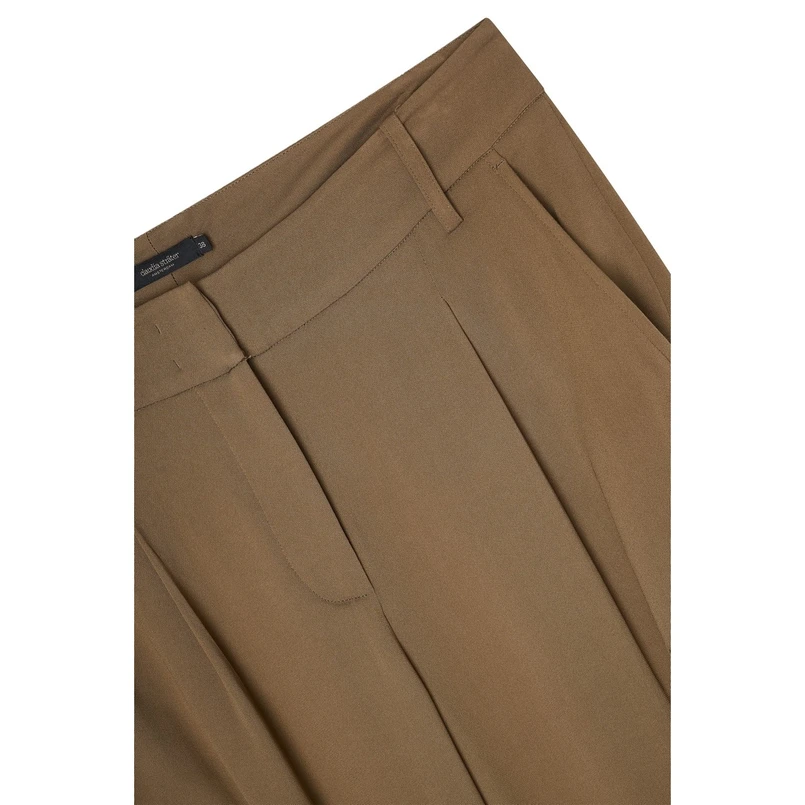 Claudia Strater Dames Broek Cs25-21507 Khakigroen