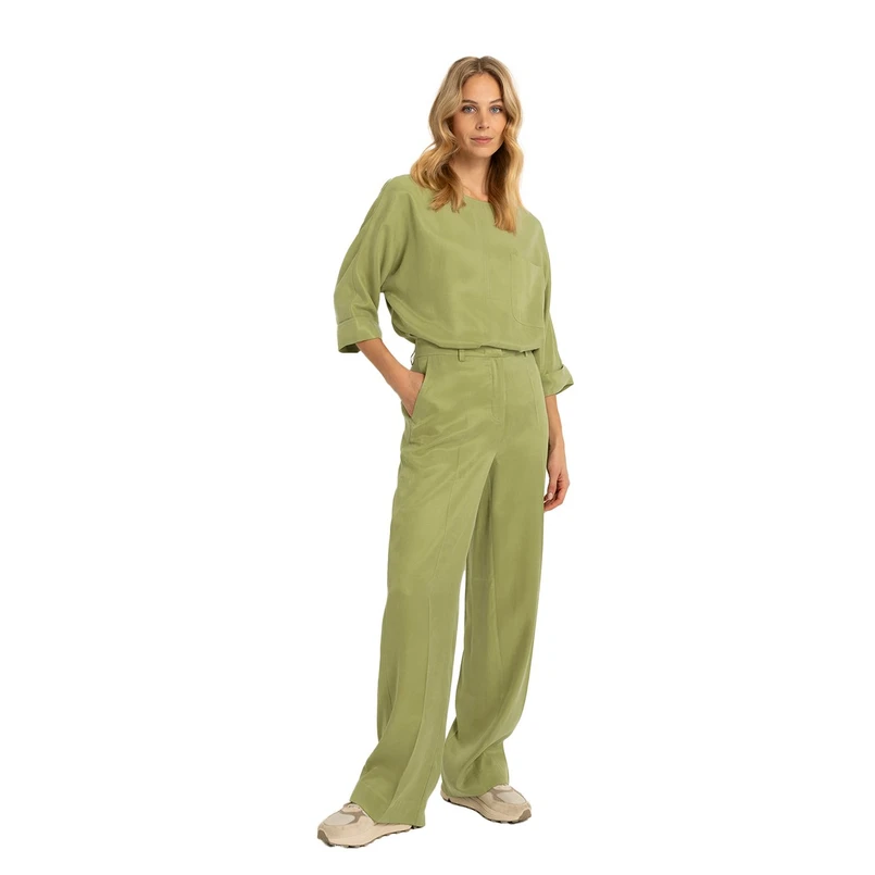 Claudia Strater Dames Broek Cs25-21509 Groen
