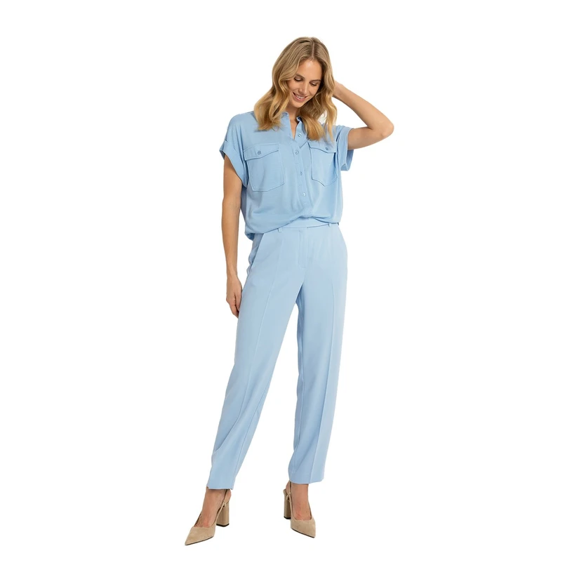 Claudia Strater Dames Broek Cs25-21517 Bleu