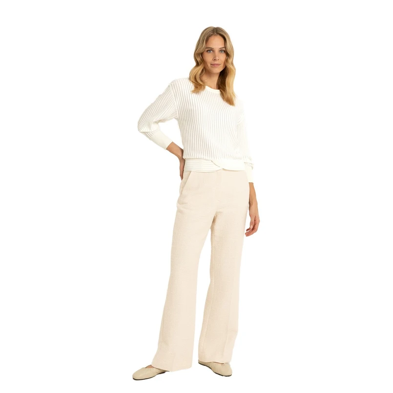 Claudia Strater Dames Broek Cs25-21520 Beige