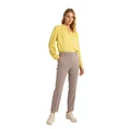 Claudia Strater Dames Broek Cs25-21530 Taupe
