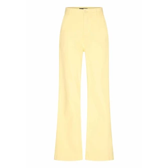 Claudia Strater Dames Broek Cs25-22502 Geel