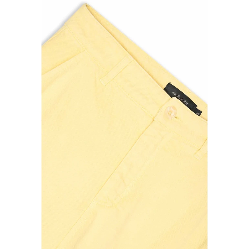 Claudia Strater Dames Broek Cs25-22502 Geel