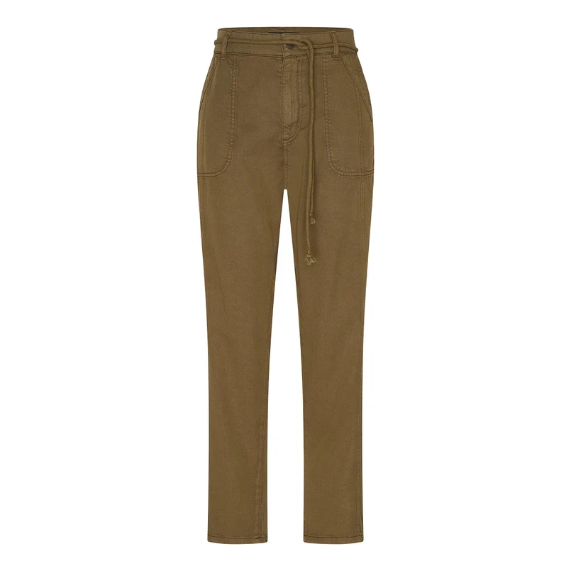 Claudia Strater Dames Broek Cs25-22505 Khakigroen