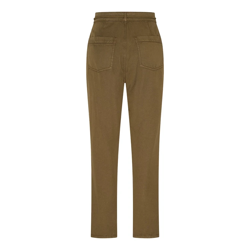 Claudia Strater Dames Broek Cs25-22505 Khakigroen