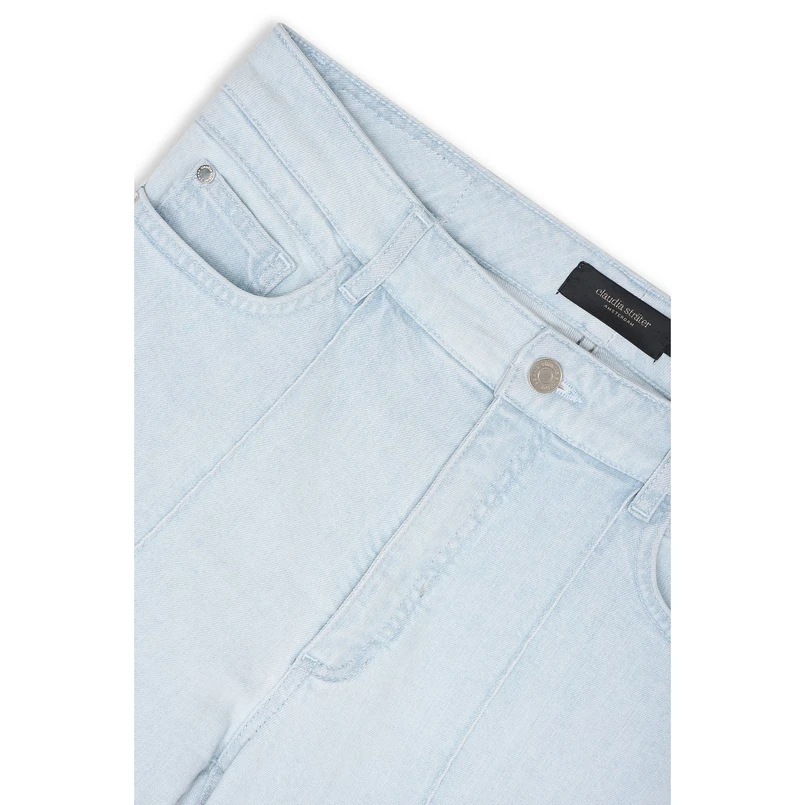 Claudia Strater Dames Broek Cs25-22522 Bleached blue denim