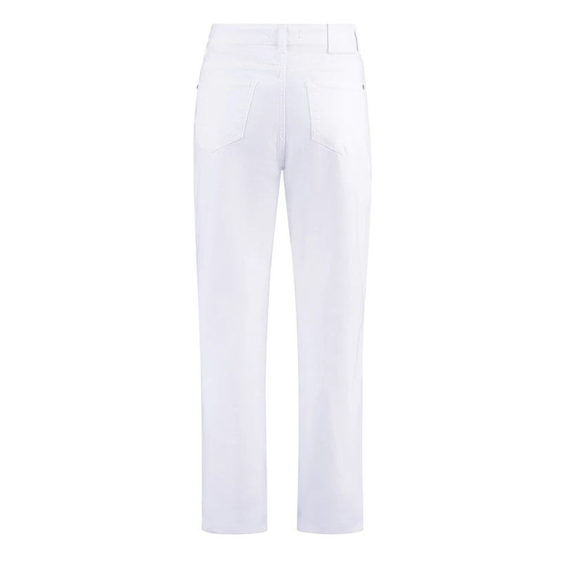 Claudia Strater Dames Jeans Cs22-25234 Wit