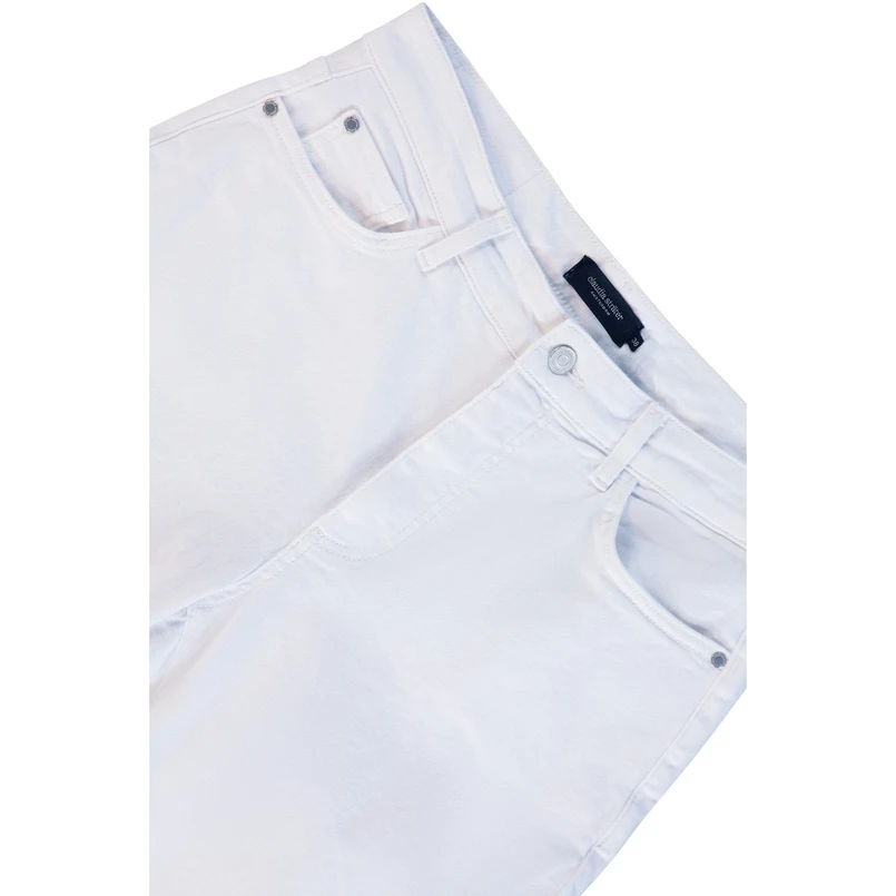 Claudia Strater Dames Jeans Cs22-25234 Wit