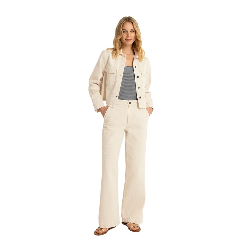 Claudia Strater Dames Jeans Cs22-25365 Ecru