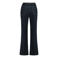 Claudia Strater Dames Jeans CS22-25542 Dark blue denim