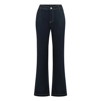 Claudia Strater Dames Jeans CS22-25542 Dark blue denim