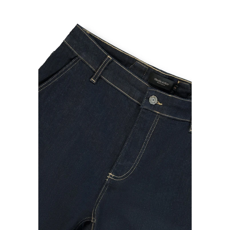 Claudia Strater Dames Jeans CS22-25542 Dark blue denim