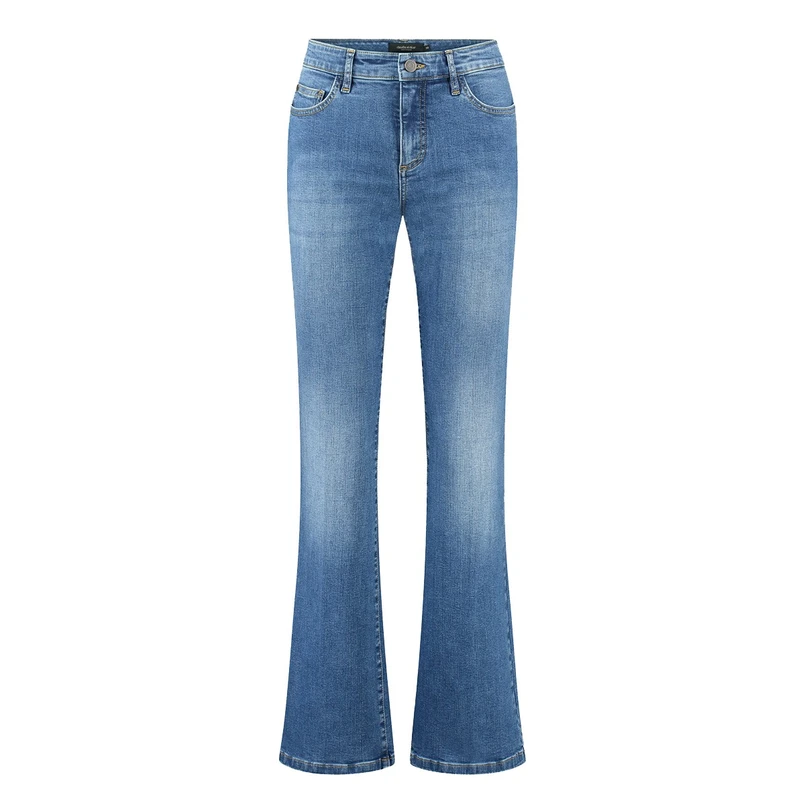 Claudia Strater Dames Jeans Cs24-22523 Mid blue denim