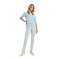 Claudia Strater Dames Jeans Cs25-22525 Bleached blue denim