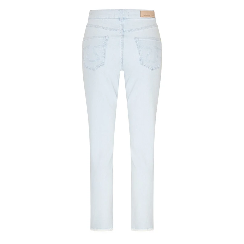 Claudia Strater Dames Jeans Cs25-22525 Bleached blue denim