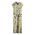 Claudia Strater Dames Jurk Cs32-25162 Oker