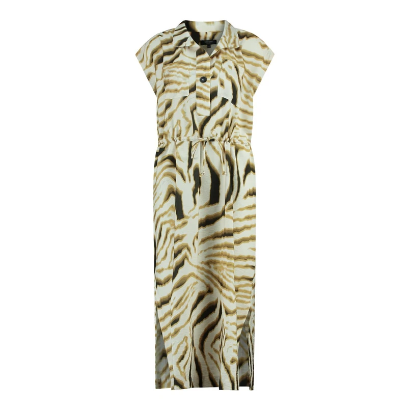Claudia Strater Dames Jurk Cs32-25162 Oker