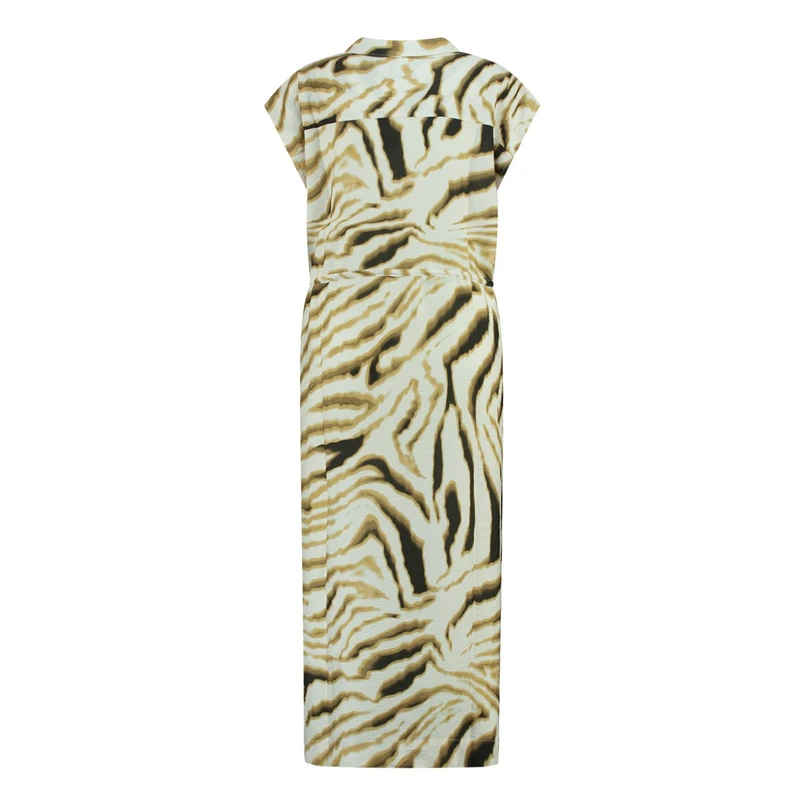 Claudia Strater Dames Jurk Cs32-25162 Oker