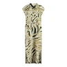 Claudia Strater Dames Jurk Cs32-25162 Oker