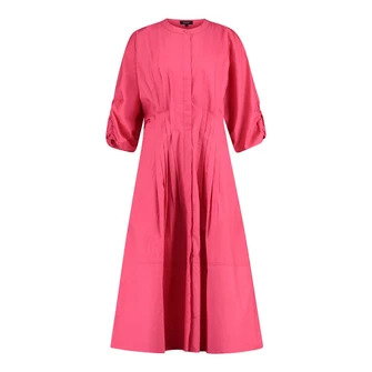 Claudia Strater Dames Jurk Cs32-25346 Fuchsia