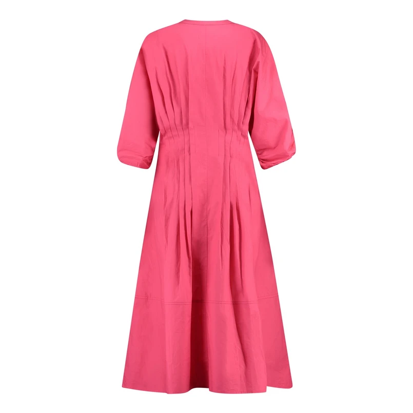 Claudia Strater Dames Jurk Cs32-25346 Fuchsia