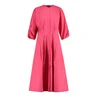 Claudia Strater Dames Jurk Cs32-25346 Fuchsia