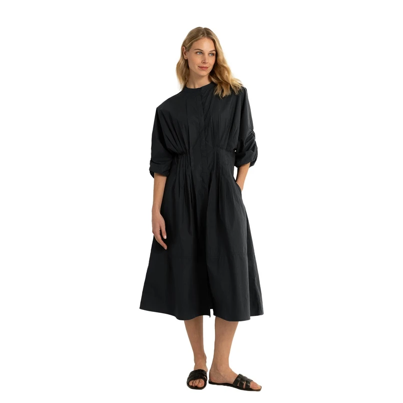 Claudia Strater Dames Jurk Cs32-25346 Zwart