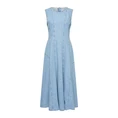 Claudia Strater Dames Jurk Cs32-25563 Light blue denim