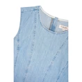 Claudia Strater Dames Jurk Cs32-25563 Light blue denim