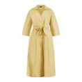 Claudia Strater Dames Jurk Cs32-25588 Oker