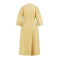Claudia Strater Dames Jurk Cs32-25588 Oker