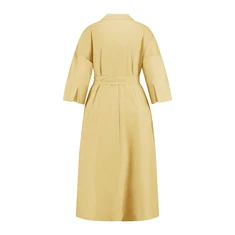 Claudia Strater Dames Jurk Cs32-25588 Oker