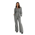 Claudia Strater Dames Pantalon CS21-25599 Lichtgrijs