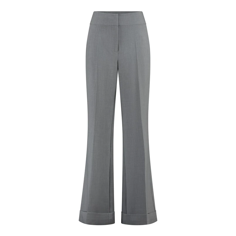 Claudia Strater Dames Pantalon CS21-25599 Lichtgrijs