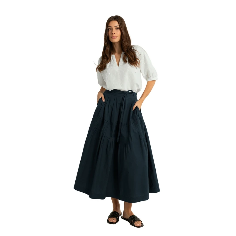 Claudia Strater Dames Rok Cs23-25156 Zwart