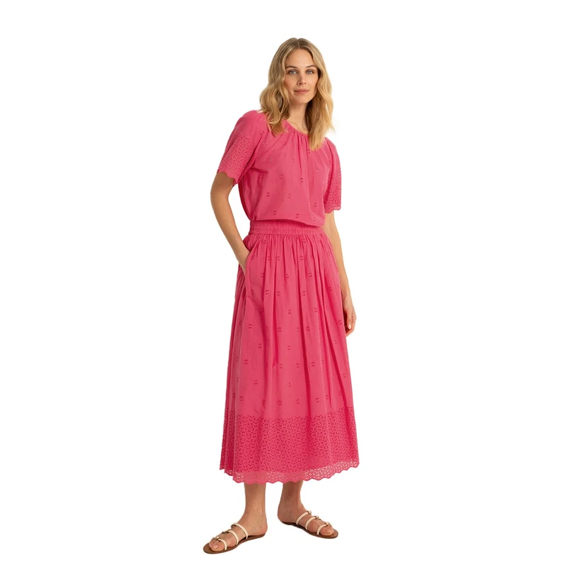 Claudia Strater Dames Rok Cs23-25232 Fuchsia